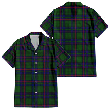 Lockhart Modern Tartan Short Sleeve Button Down Shirt