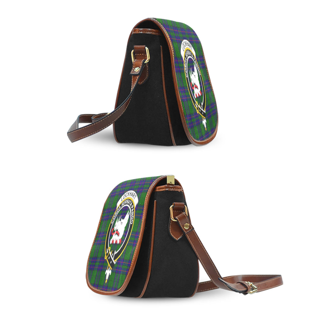 lockhart-modern-tartan-saddle-bag-with-family-crest