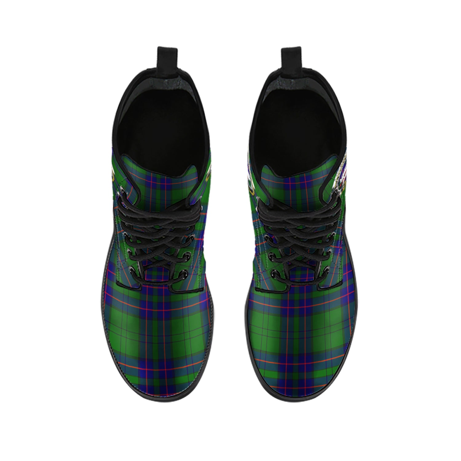 lockhart-modern-tartan-leather-boots-with-family-crest