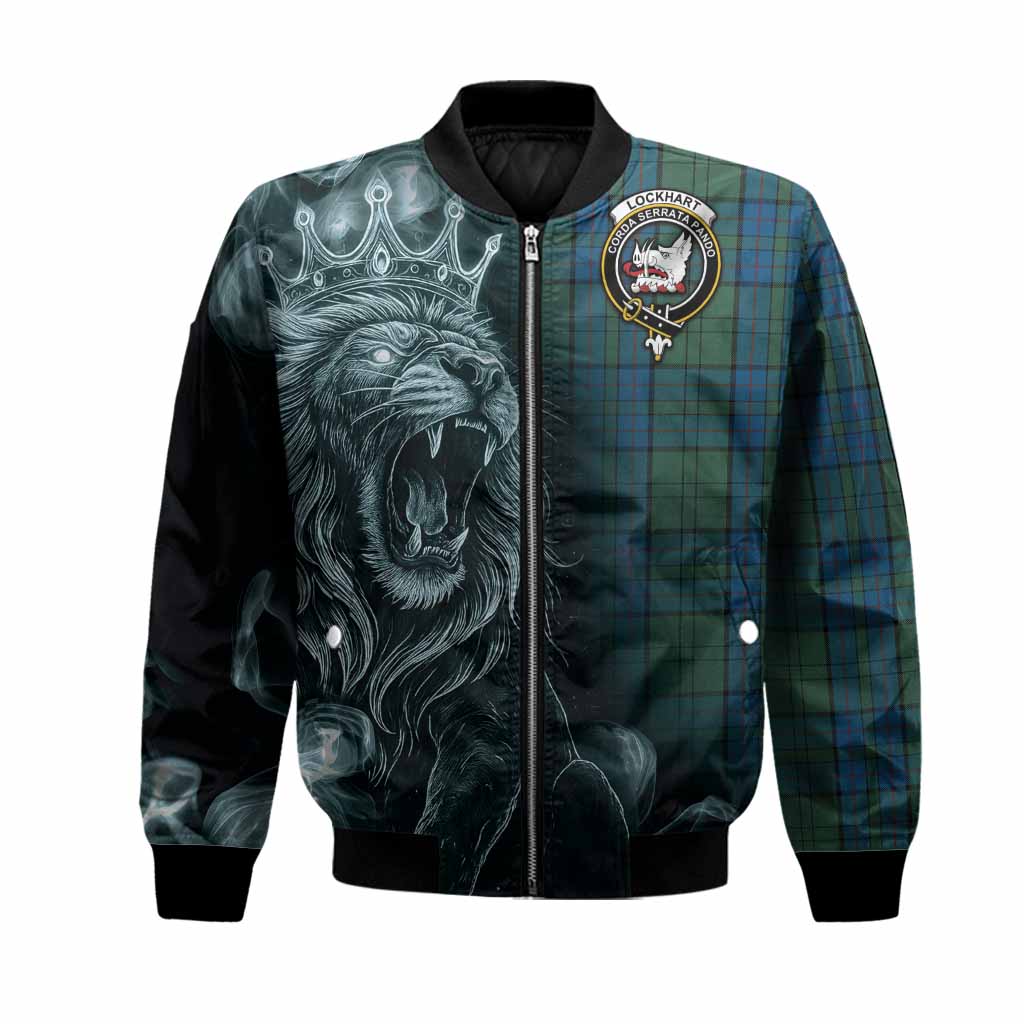 Lockhart Tartan Bomber Jacket Roaring Lion Heritage
