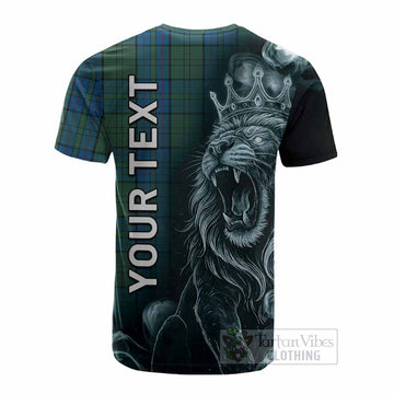 Lockhart Tartan Cotton T-shirt Roaring Lion Heritage