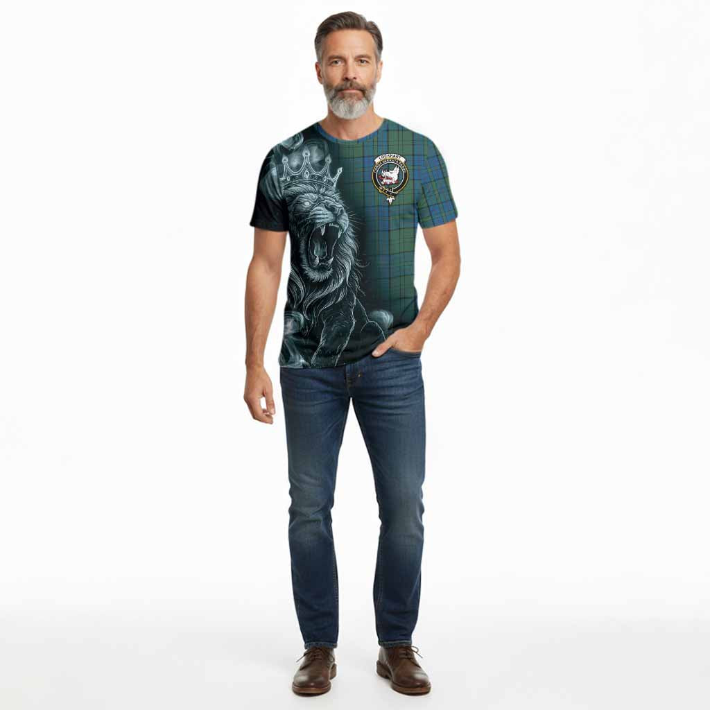 Lockhart Tartan Cotton T-shirt Roaring Lion Heritage