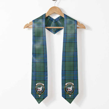 Lockhart Tartan Crest Graduation Stole One Size - 72" x 5" - Tartan Vibes Clothing