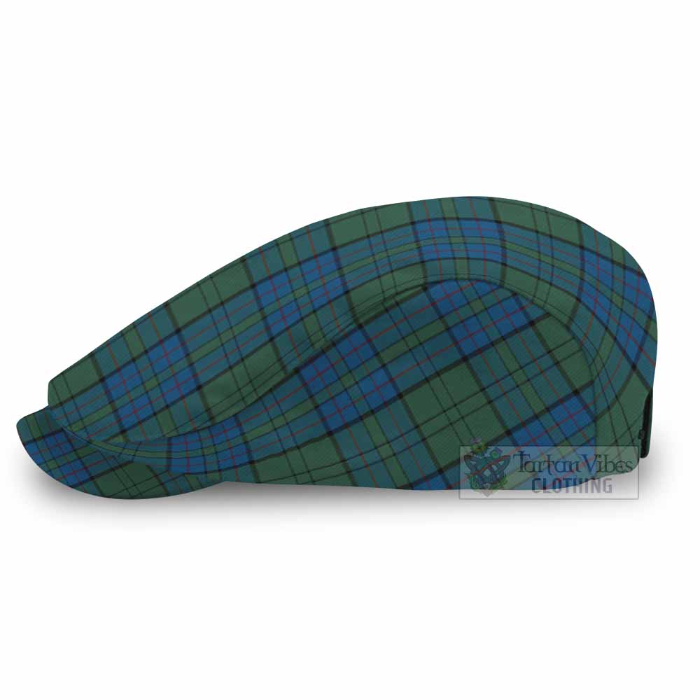 Lockhart Tartan Jeff Cap, Tartan Flat Cap