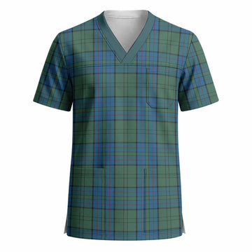 Lockhart Tartan Scrub Top - Tartan Vibes Clothing