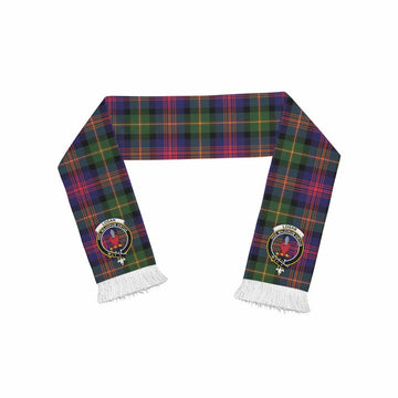 Tartan Vibes Clothing Logan Tartan Ruffneck Scarf with Family Crest