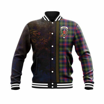 Logan Tartan Family Crest Baseball Jacket Alba Gu Brath Be Brave Lion Ancient Style