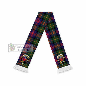 Tartan Vibes Clothing Logan Tartan Ruffneck Scarf with Family Crest