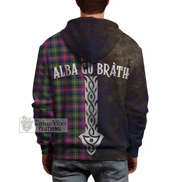 Logan Tartan Family Crest Hoodie Alba Gu Brath Be Brave Lion Ancient Style
