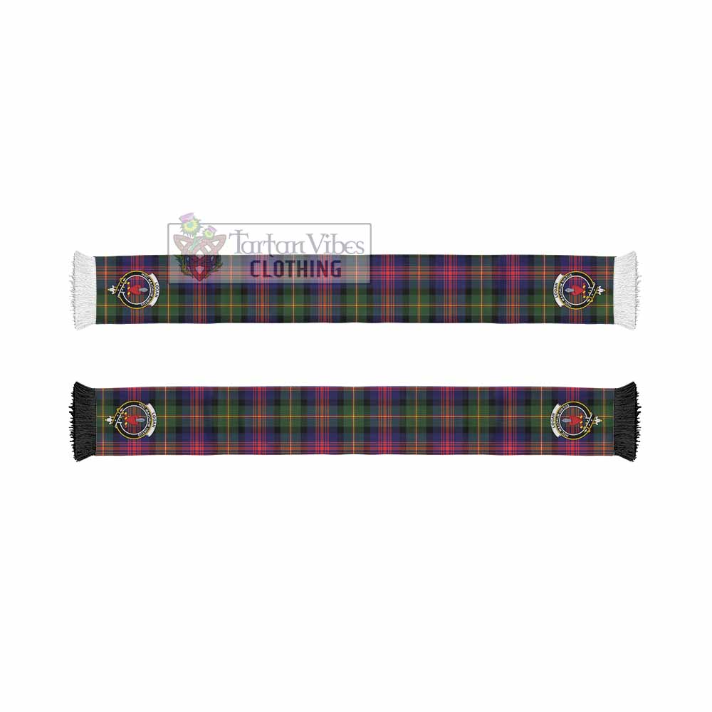Tartan Vibes Clothing Logan Tartan Ruffneck Scarf with Family Crest