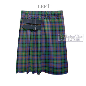Logan Ancient Tartan Men's Pleated Skirt - Fashion Casual Retro Scottish Kilt Style