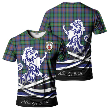 Logan Ancient Tartan T-Shirt with Alba Gu Brath Regal Lion Emblem