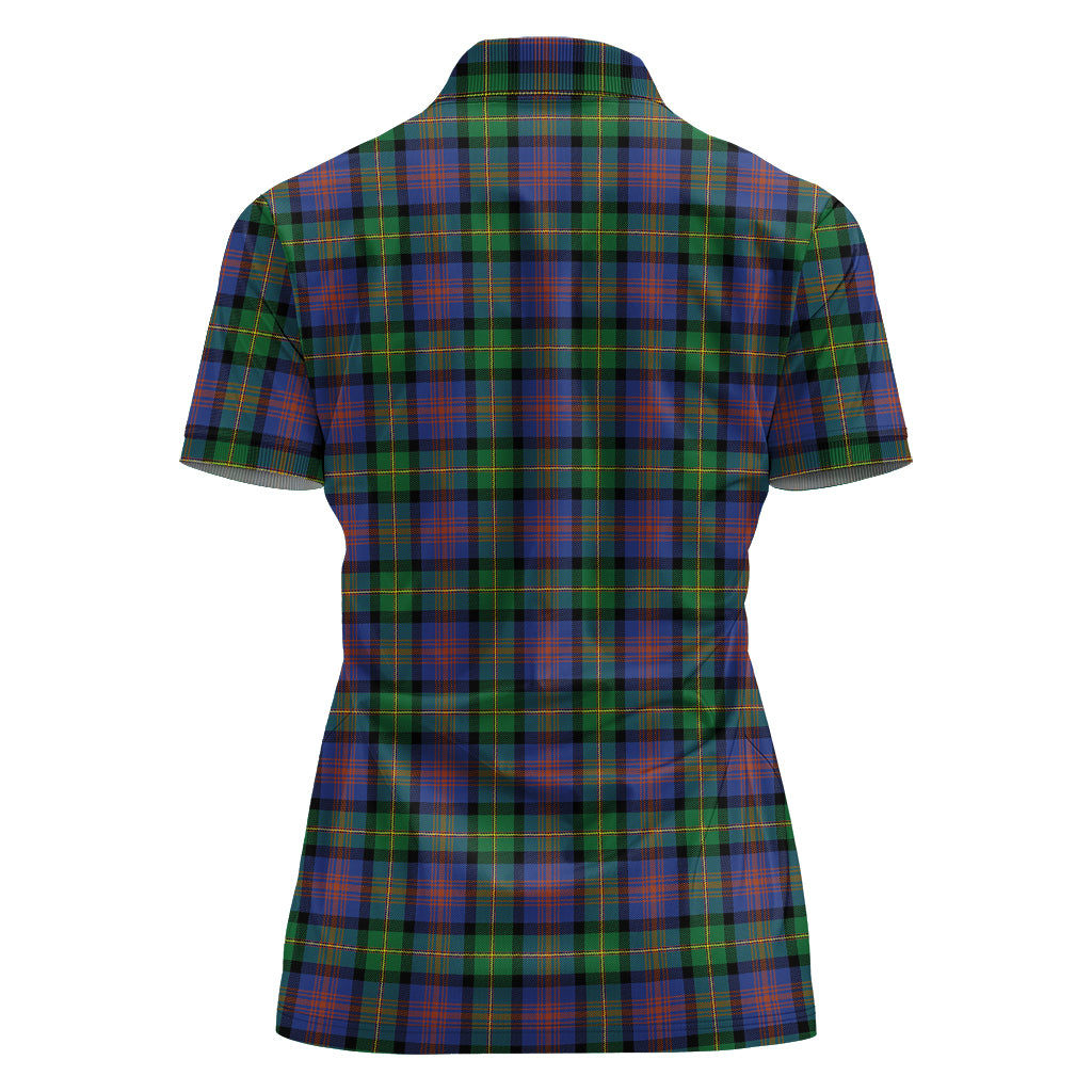 logan-ancient-tartan-polo-shirt-with-family-crest-for-women