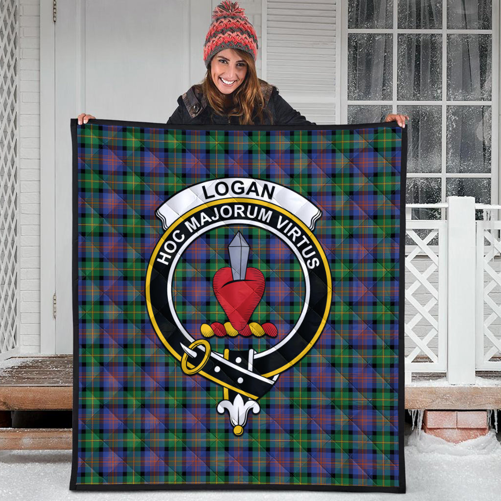 logan-ancient-tartan-quilt-with-family-crest