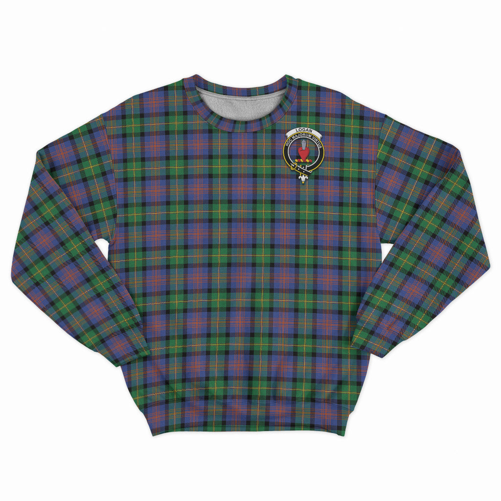 logan-ancient-tartan-sweatshirt-with-family-crest