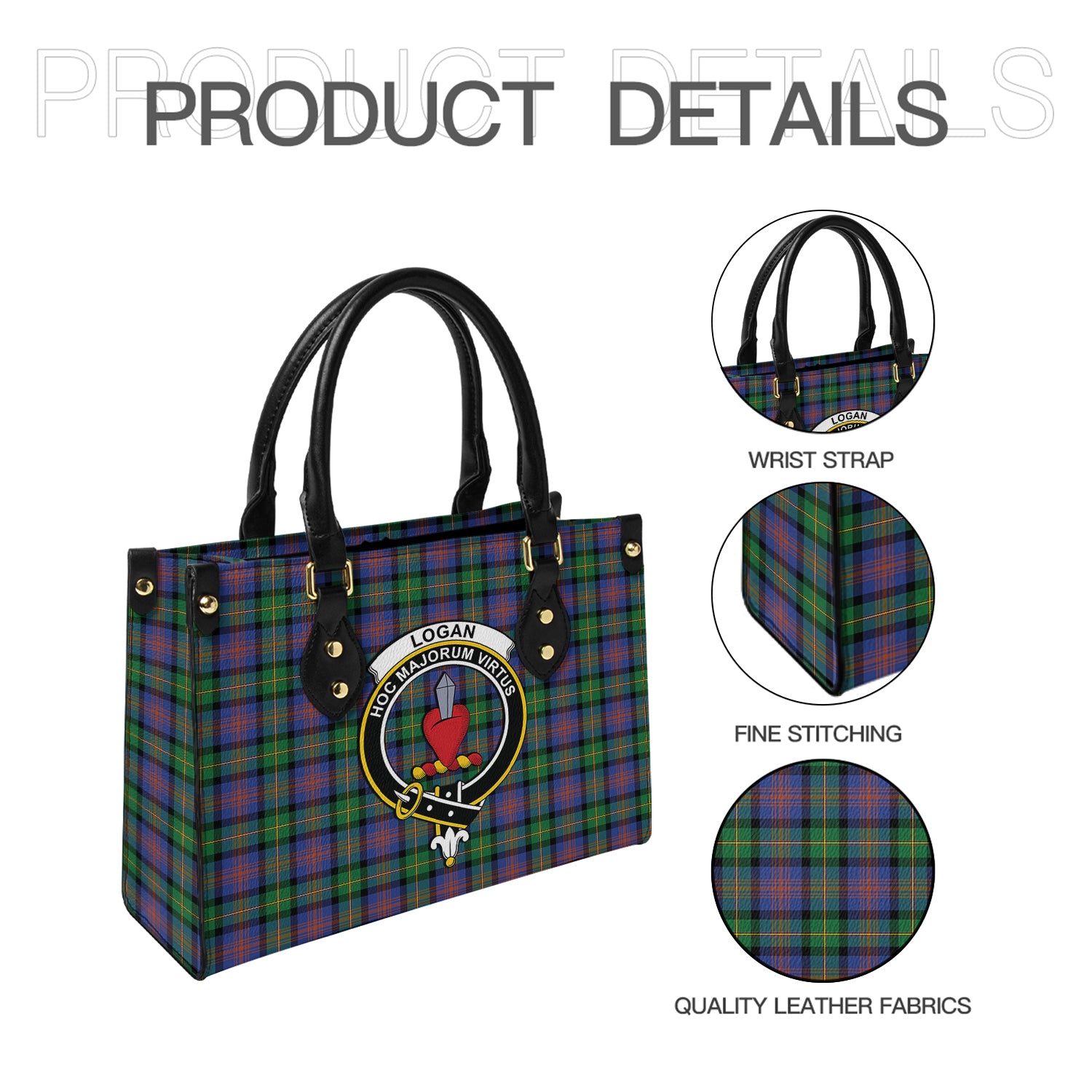 logan-ancient-tartan-leather-bag-with-family-crest