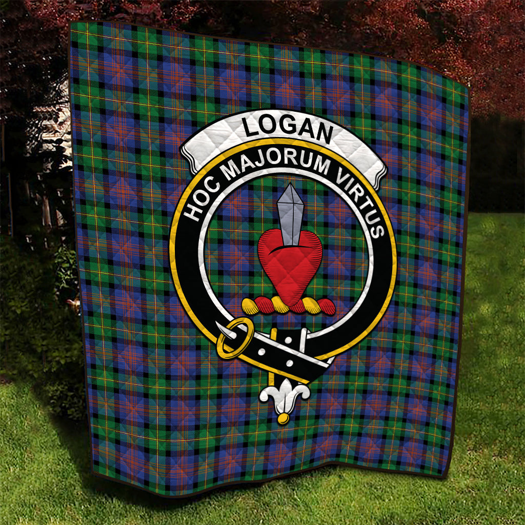 logan-ancient-tartan-quilt-with-family-crest