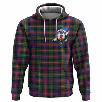 Logan Clan Crest In Me Tartan Hoodie Scotland Flag Style