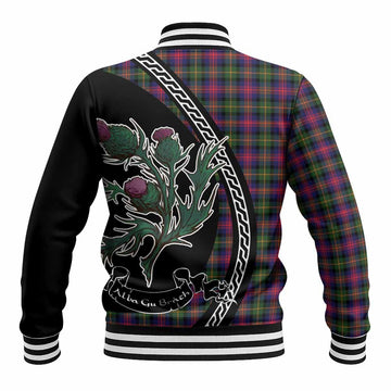Logan Family Crest Tartan Baseball Jacket Alba Thistle Inspired