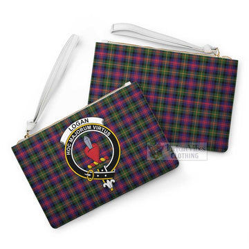 Tartan Vibes Clothing Logan Family Crest Tartan Clutch Bag