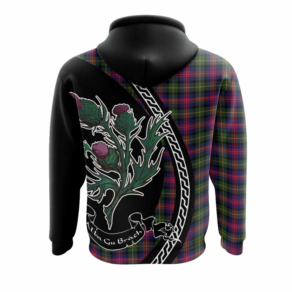 Logan Family Crest Tartan Hoodie Alba Thistle Inspired - Tartan Vibes Clothing