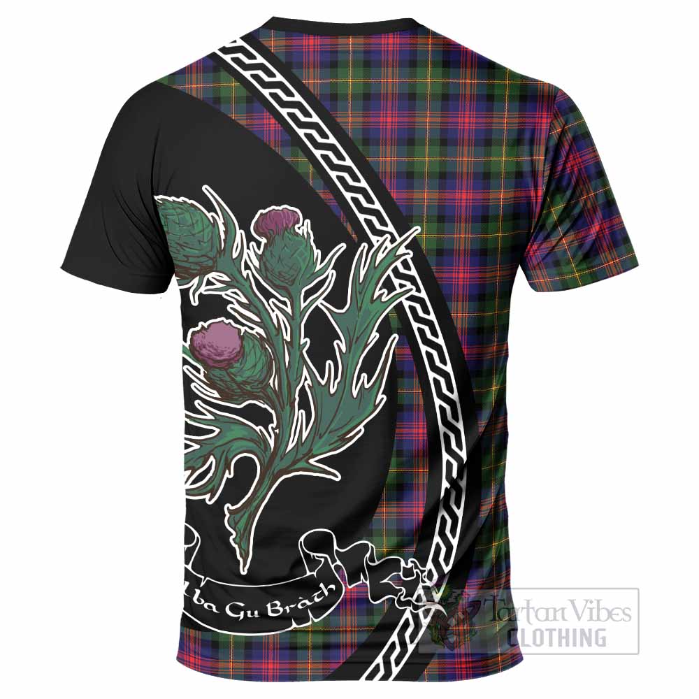 Logan Family Crest Tartan T-Shirt Alba Thistle Inspired - Tartan Vibes Clothing