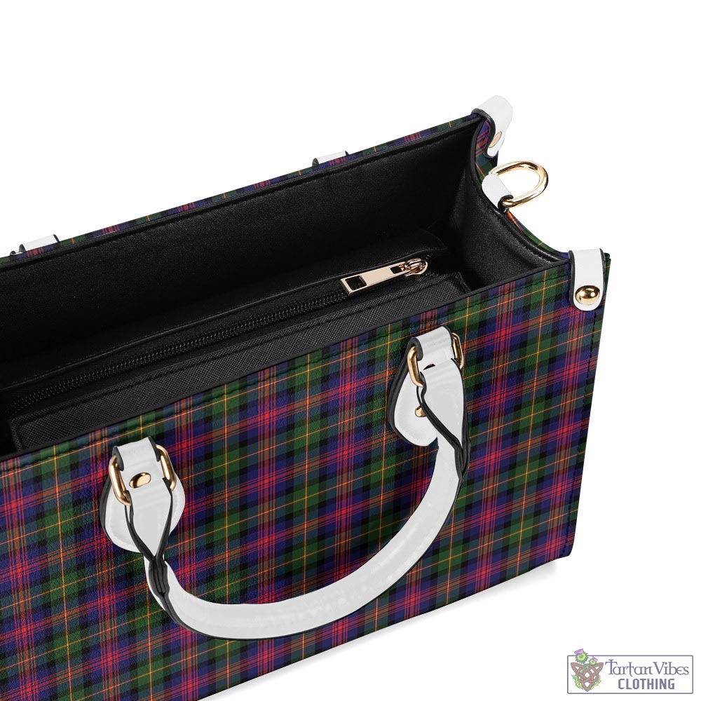 Tartan Vibes Clothing Logan Modern Tartan Luxury Leather Handbags