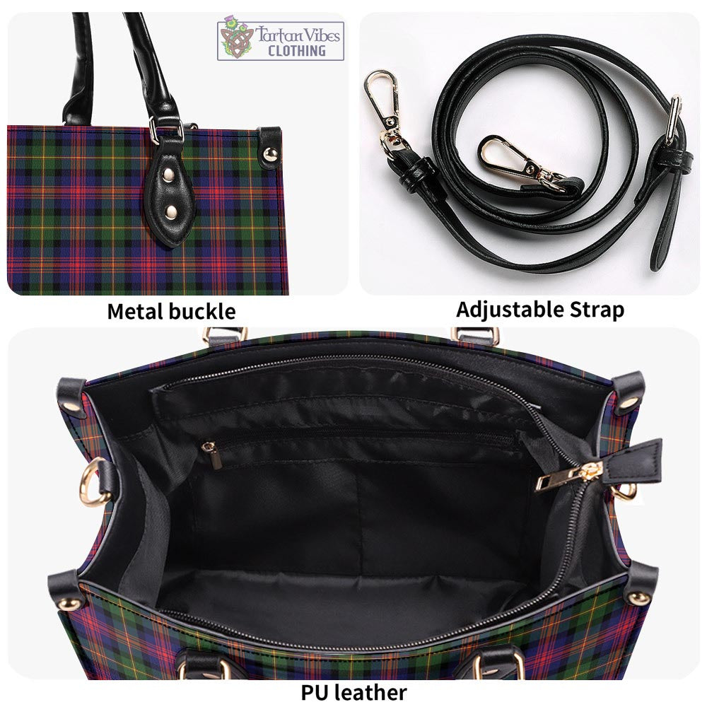 Tartan Vibes Clothing Logan Modern Tartan Luxury Leather Handbags