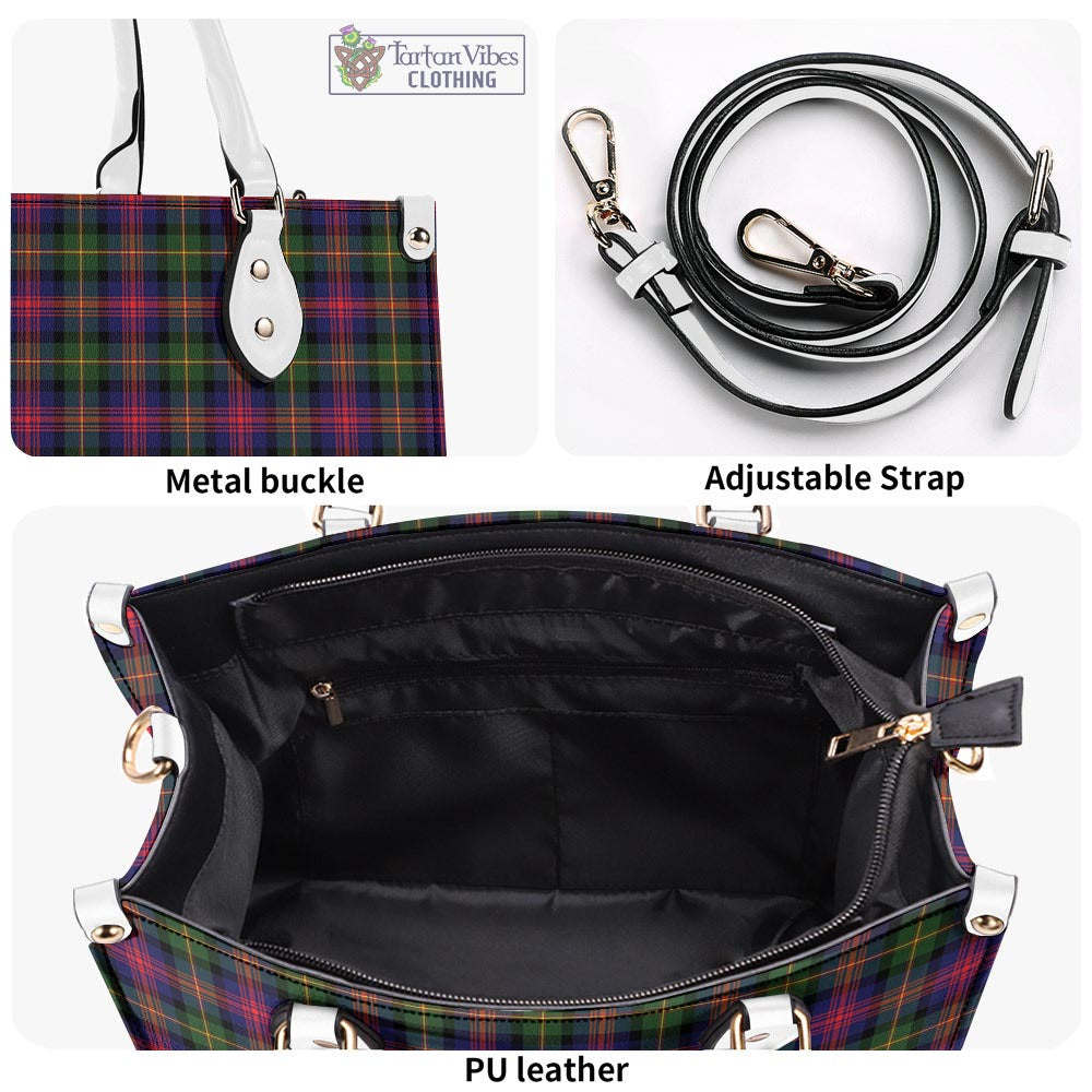 Tartan Vibes Clothing Logan Modern Tartan Luxury Leather Handbags