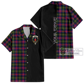 Logan Tartan Hawaiian Shirt with Family Crest and Half Of Me Style