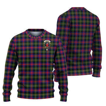 Logan Tartan Ugly Sweater with Family Crest