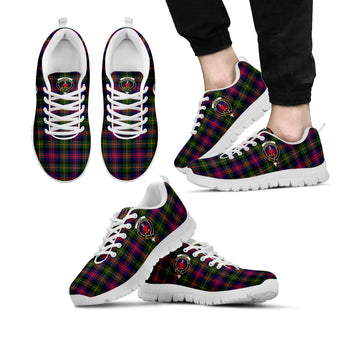 Logan Modern Tartan Sneakers with Family Crest