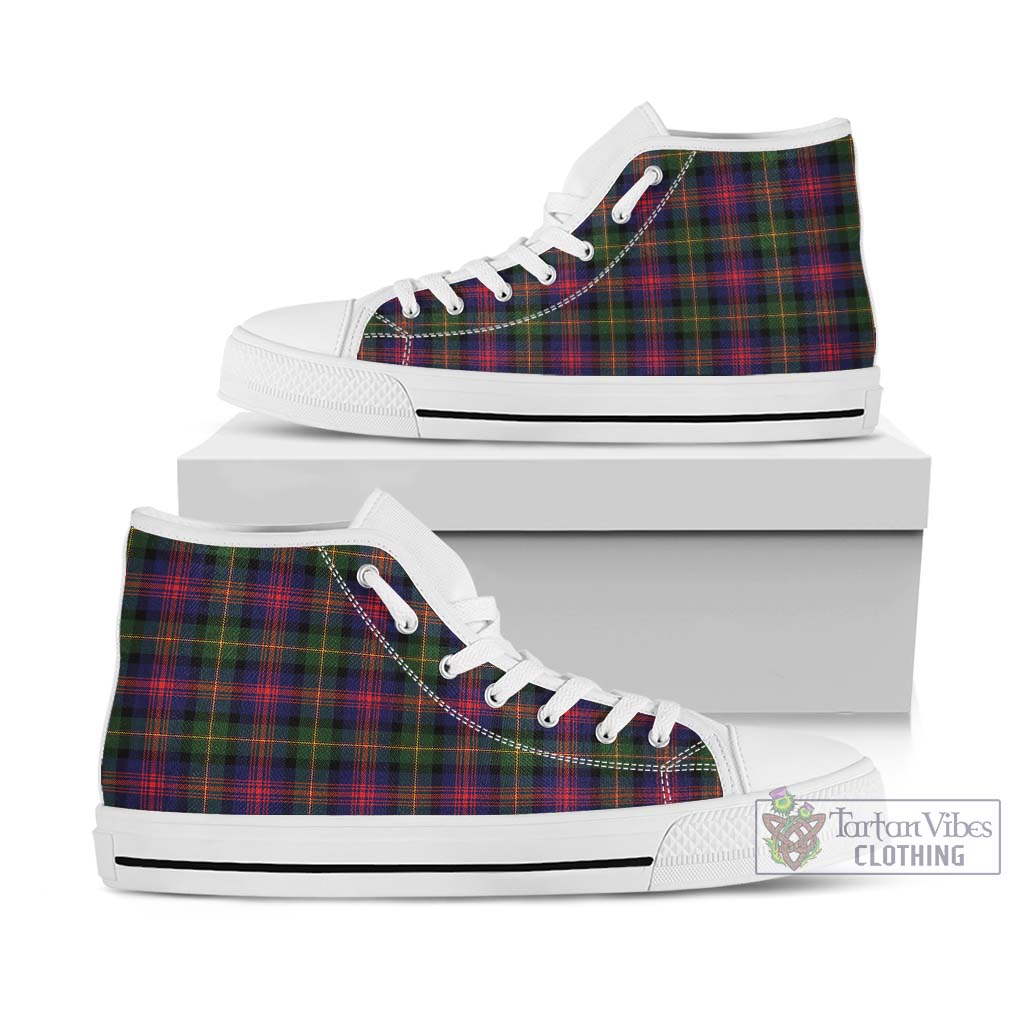 Tartan Vibes Clothing Logan Modern Tartan High Top Shoes