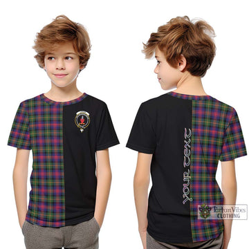 Logan Tartan Kid T-Shirt with Family Crest and Half Of Me Style