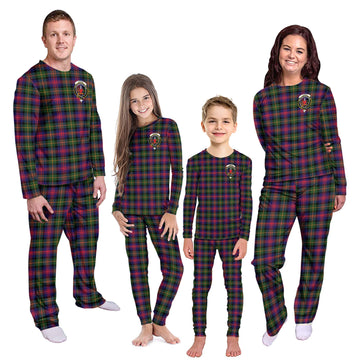 Logan Tartan Pajamas Family Set with Family Crest