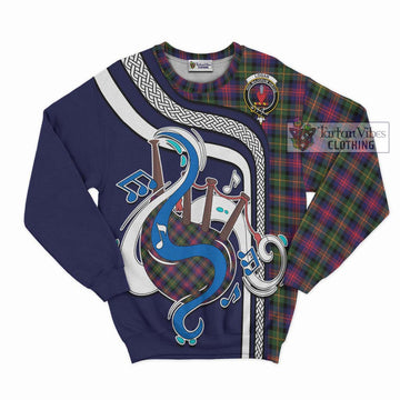 Logan Tartan Sweatshirt with Epic Bagpipe Style