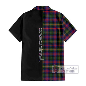 Logan Tartan Hawaiian Shirt with Family Crest and Half Of Me Style