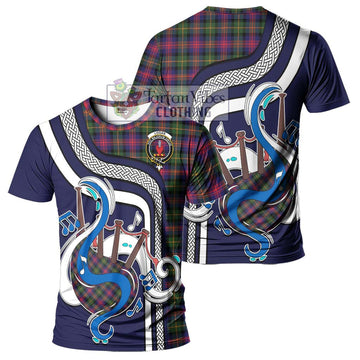 Logan Tartan T-Shirt with Epic Bagpipe Style
