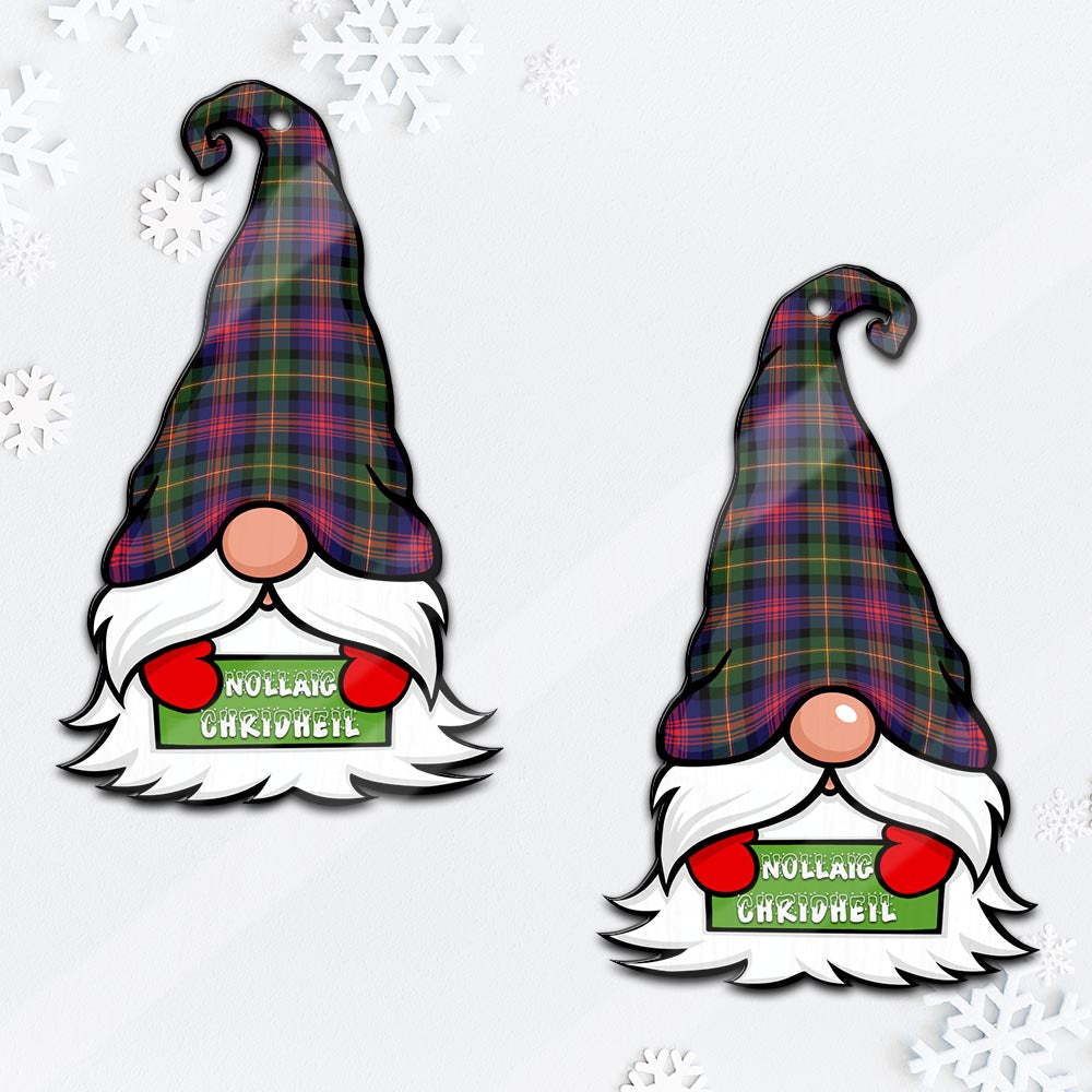 Logan Gnome Christmas Ornament with His Tartan Christmas Hat - Tartan Vibes Clothing