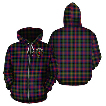 Logan Tartan Hoodie with Family Crest