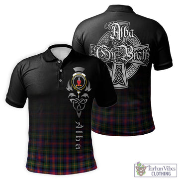 Logan Tartan Polo Shirt Featuring Alba Gu Brath Family Crest Celtic Inspired