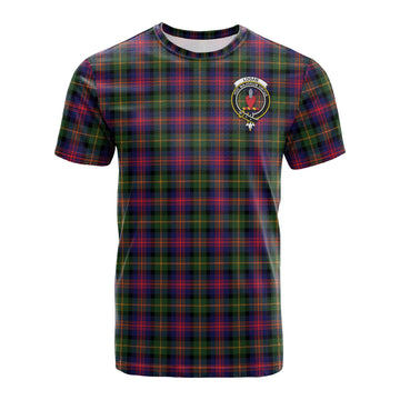Logan Tartan T-Shirt with Family Crest