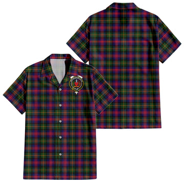 logan-modern-tartan-short-sleeve-button-down-shirt-with-family-crest
