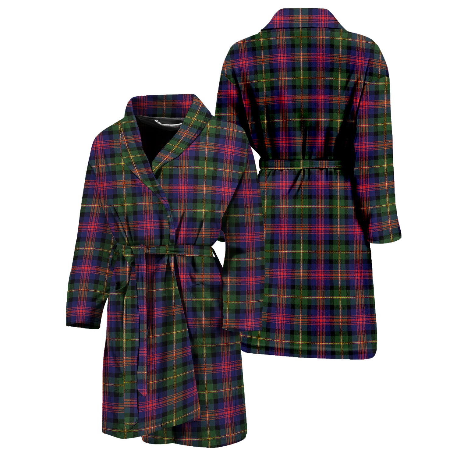 Logan Tartan Bathrobe Unisex M - Tartan Vibes Clothing