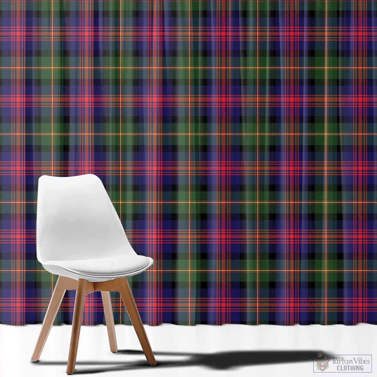 Logan Modern Tartan Window Curtain