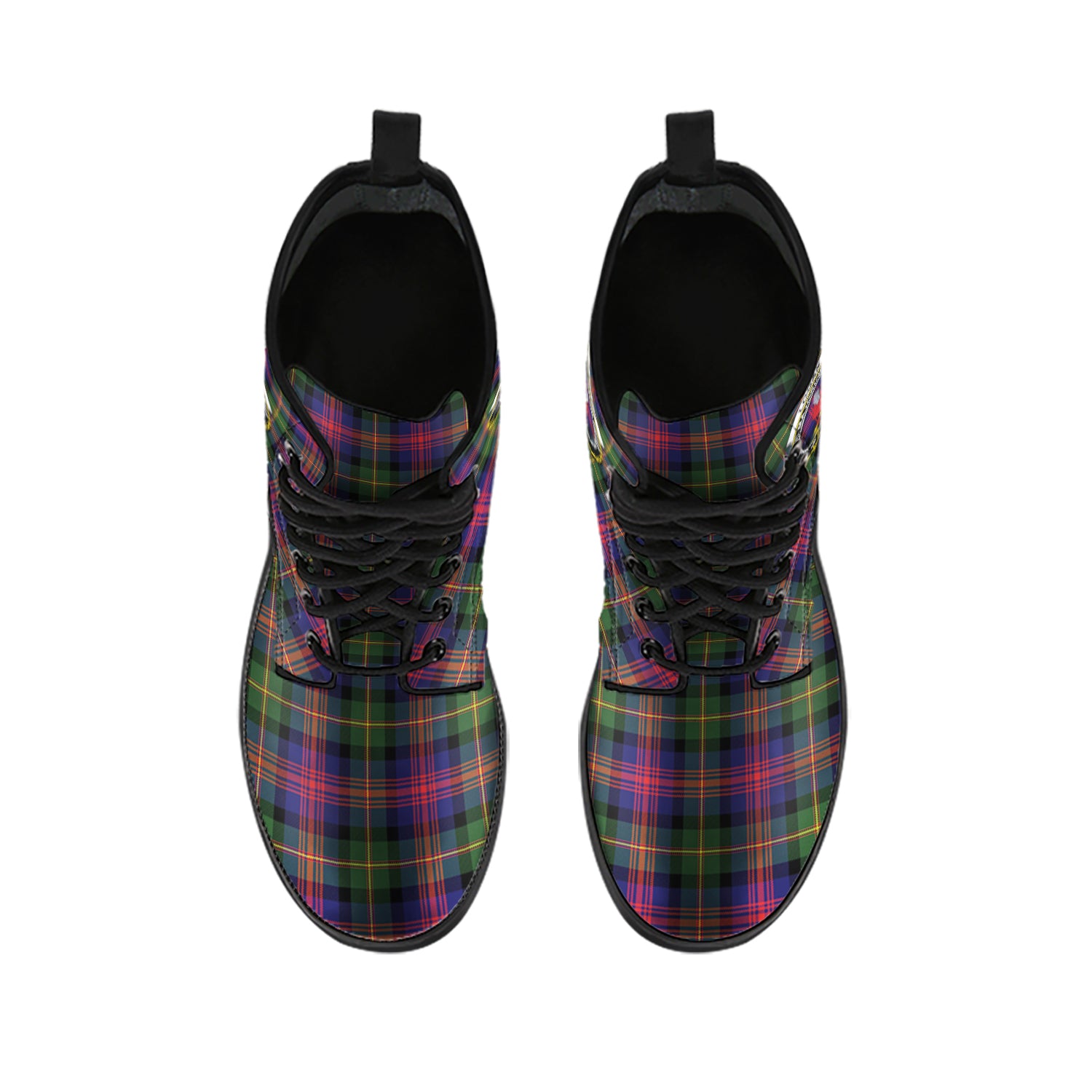 logan-modern-tartan-leather-boots-with-family-crest
