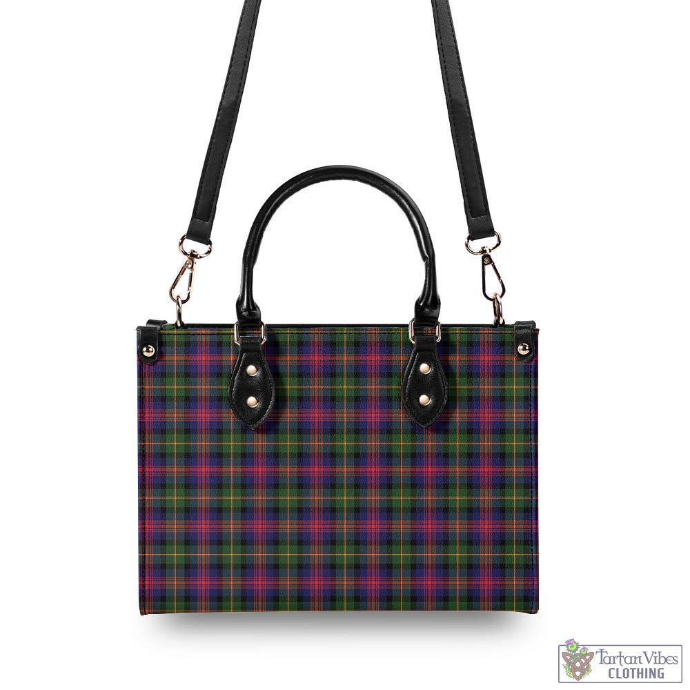 Tartan Vibes Clothing Logan Modern Tartan Luxury Leather Handbags
