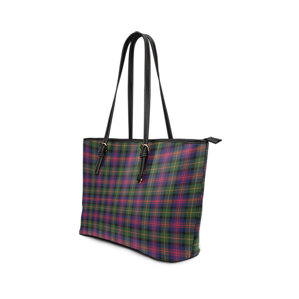 Logan Tartan Leather Tote Bag - Tartan Vibes Clothing