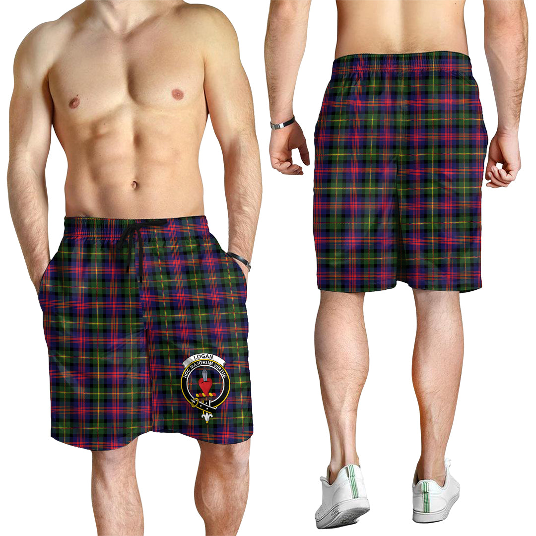 logan-modern-tartan-mens-shorts-with-family-crest