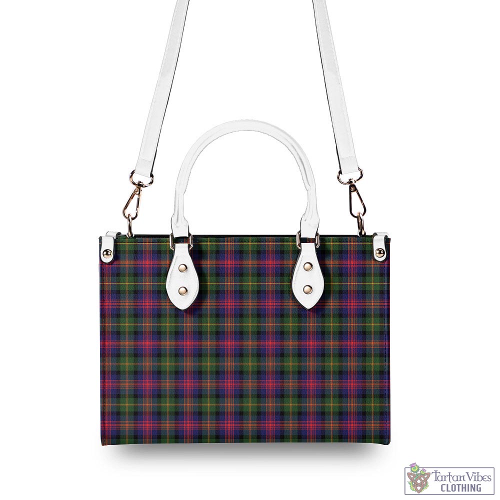 Tartan Vibes Clothing Logan Modern Tartan Luxury Leather Handbags